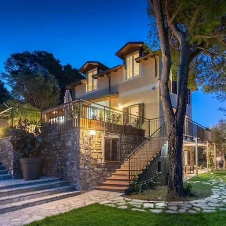 Villa 4bdr Amazing In Cervo With Pool And View Imperia